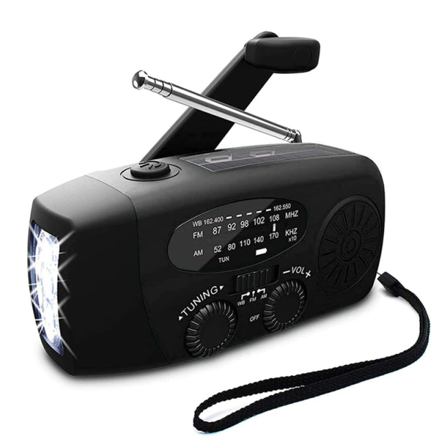 Vevradio│Vev och- solcellsdriven radio