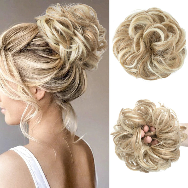 Scrunchie med Löshår