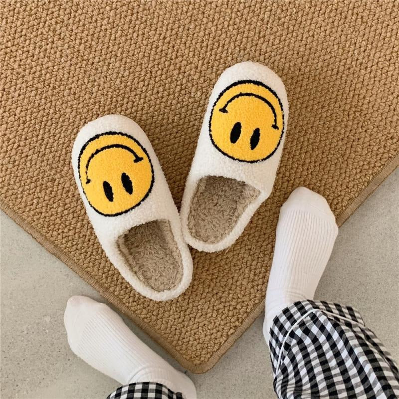 Mjuka Smileytofflor