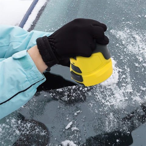 Elektrisk isskrapa - skrapa bilrutan på nolltid!