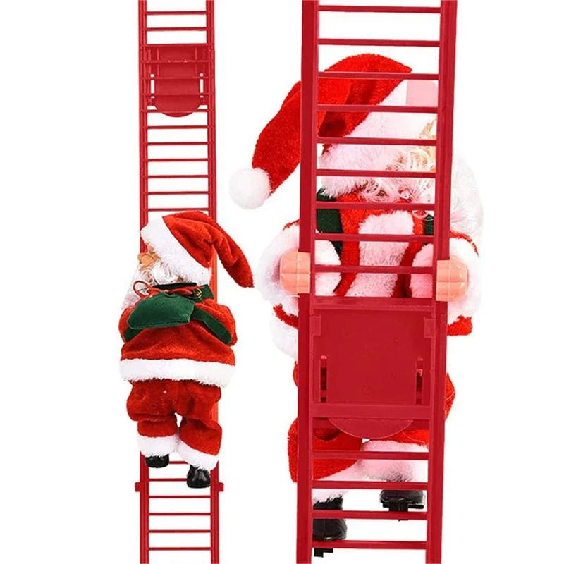 Klättrande jultomte - Perfekt till granen!