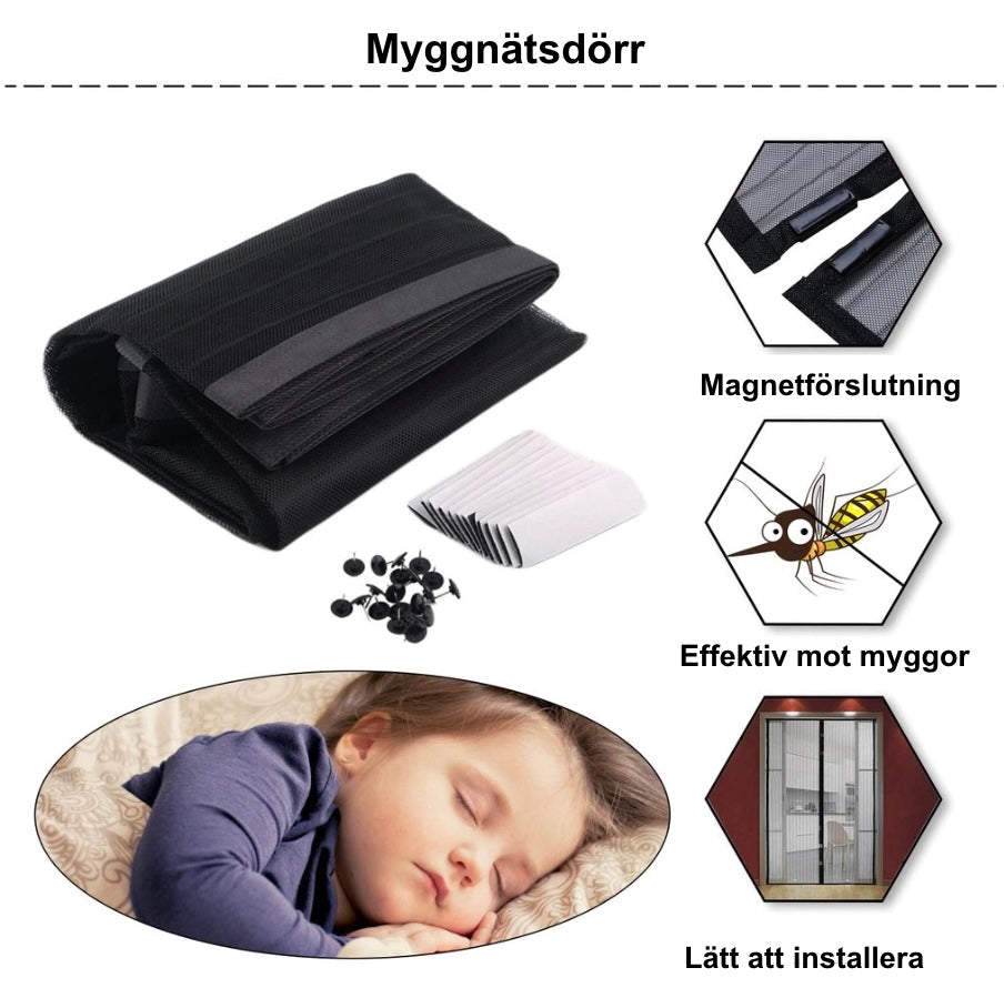 Myggnätsdörr