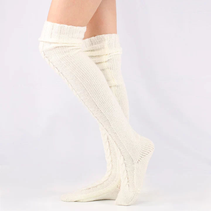 Stickade sockor - Slipp frusna fötter!