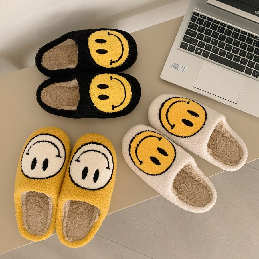 Mjuka Smileytofflor