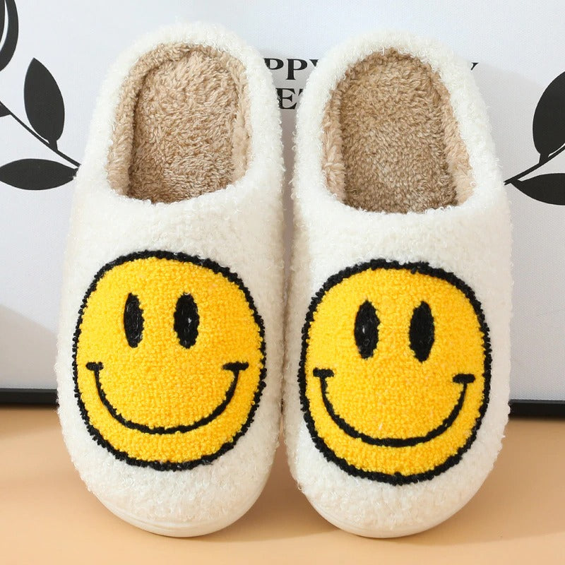 Mjuka Smileytofflor