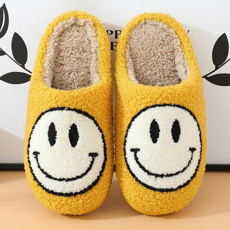 Mjuka Smileytofflor